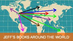Jeff's books around the world.